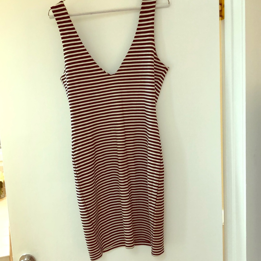 vneck aqua dress size medium